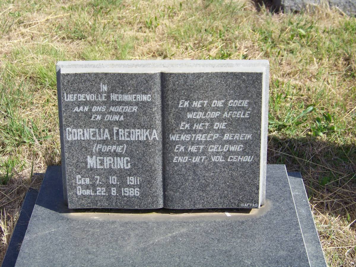 MEIRING Cornelia Fredrika 1911-1986