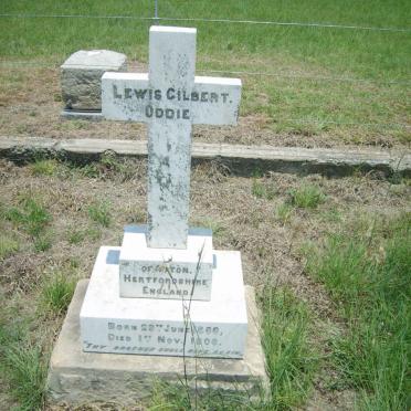ODDIE Lewis Gilbert 1866-1906