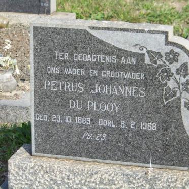 PLOOY Petrus Johannes, du 1889-1968