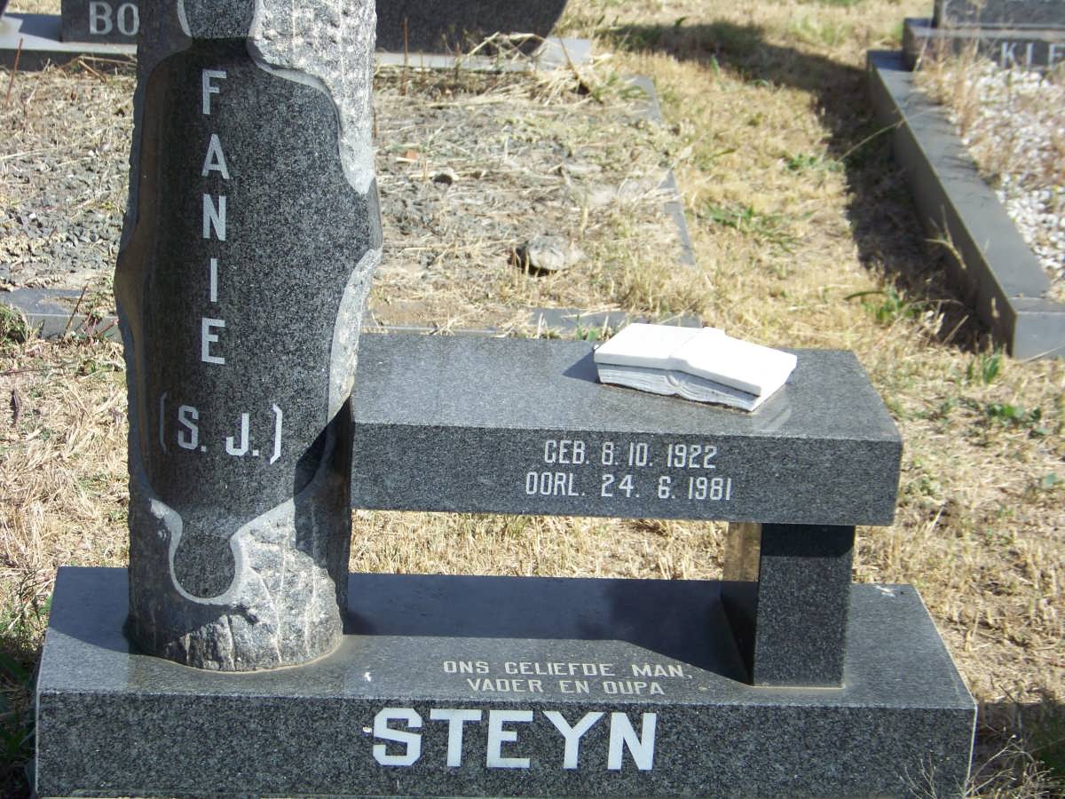 STEYN S.J. 1922-1981