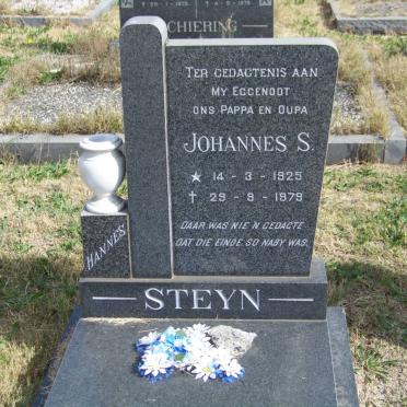 STEYN Johannes S. 1925-1979