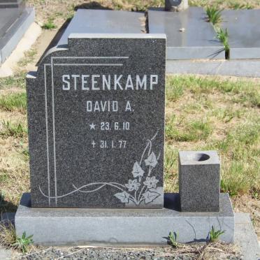 STEENKAMP David A. 1910-1977
