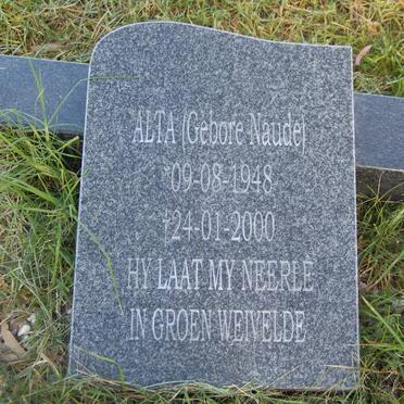 SCHALKWYK Cornelius Carolus, van 1947-1993 &amp; Alta NAUDE 1948-2000 _2