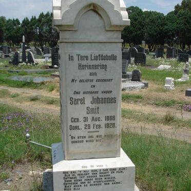 SMIT Sarel Johannes 1866-1928