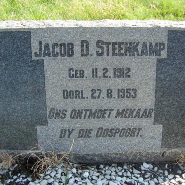 STEENKAMP Jacob D. 1912-1953