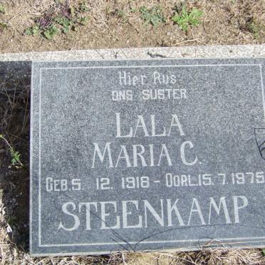 STEENKAMP Lala Maria C. 1918-1975