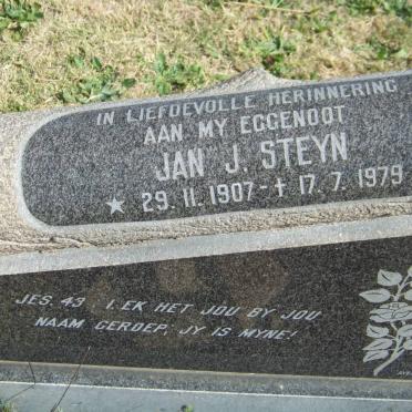 STEYN Jan J. 1907-1979