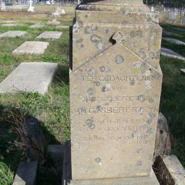 STEYN Jan Gysbert -1898