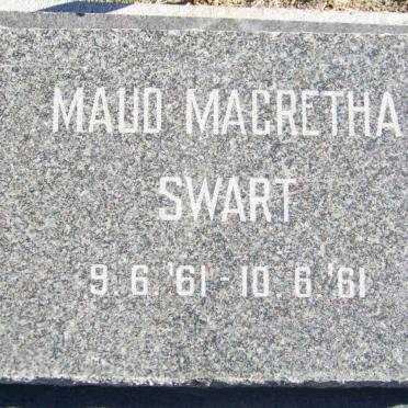 SWART Maud Magretha 1961-1961