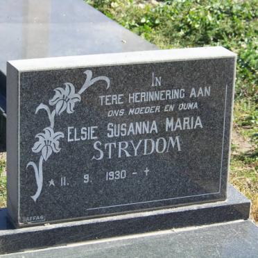 STRYDOM Elsie Susanna Maria 1930-