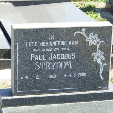 STRYDOM Paul Jacobus 1918-2000