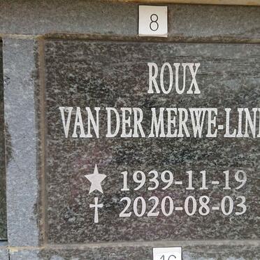 ROUX Van Der Merwe-Linde 1939-2020