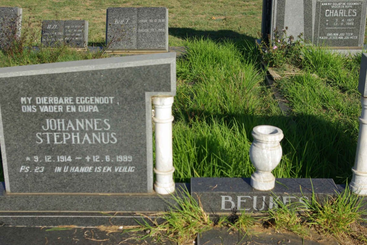 BEUKES Johannes Stephanus 1914-1989 & Helena Catherina 1917-1999