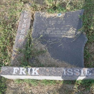 GEYSER Frik 1950-2011 &amp; Issie 1953-