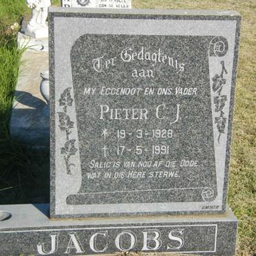 JACOBS Pieter C.J. 1928-1991