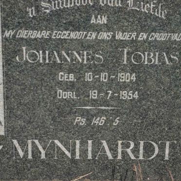 MYNHARDT Johannes Tobias 1904-1954