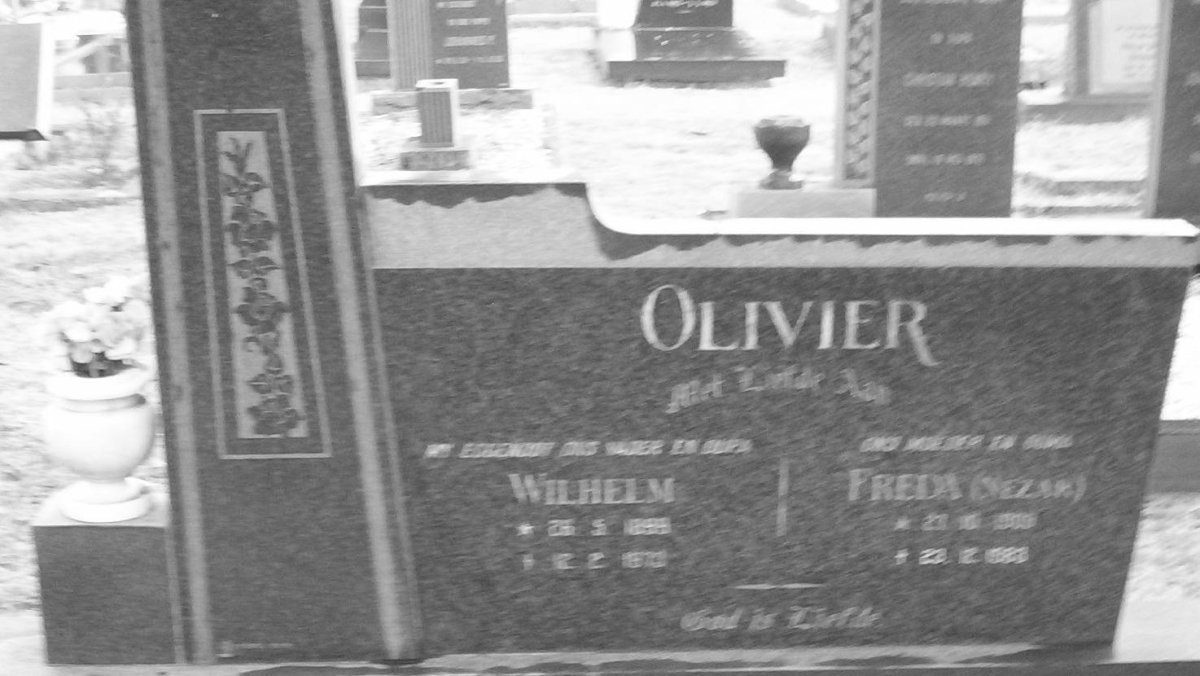OLIVIER Wilhelm & Freda