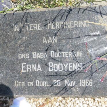 BOOYENS Erna 1966-1966