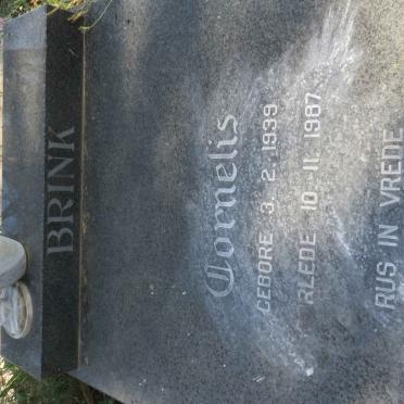 BRINK Cornelis 1939-1987