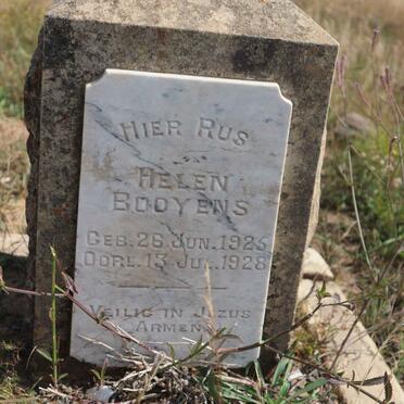 BOOYENS Helen 1925-1928