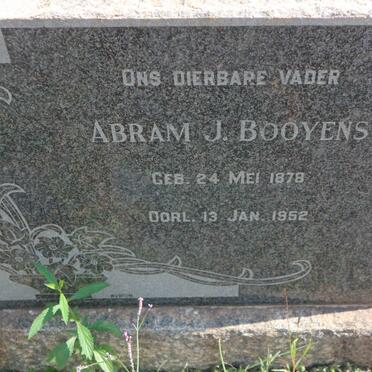 BOOYENS Abram J. 1878-1952 &amp; Fransina B. BLIGNAUT 1884-1953