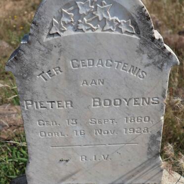 BOOYENS Pieter 1860-1928