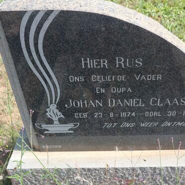 CLAASSEN Johan Daniel 1874-1953