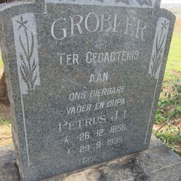 GROBLER Petrus J.J. 1858-1935