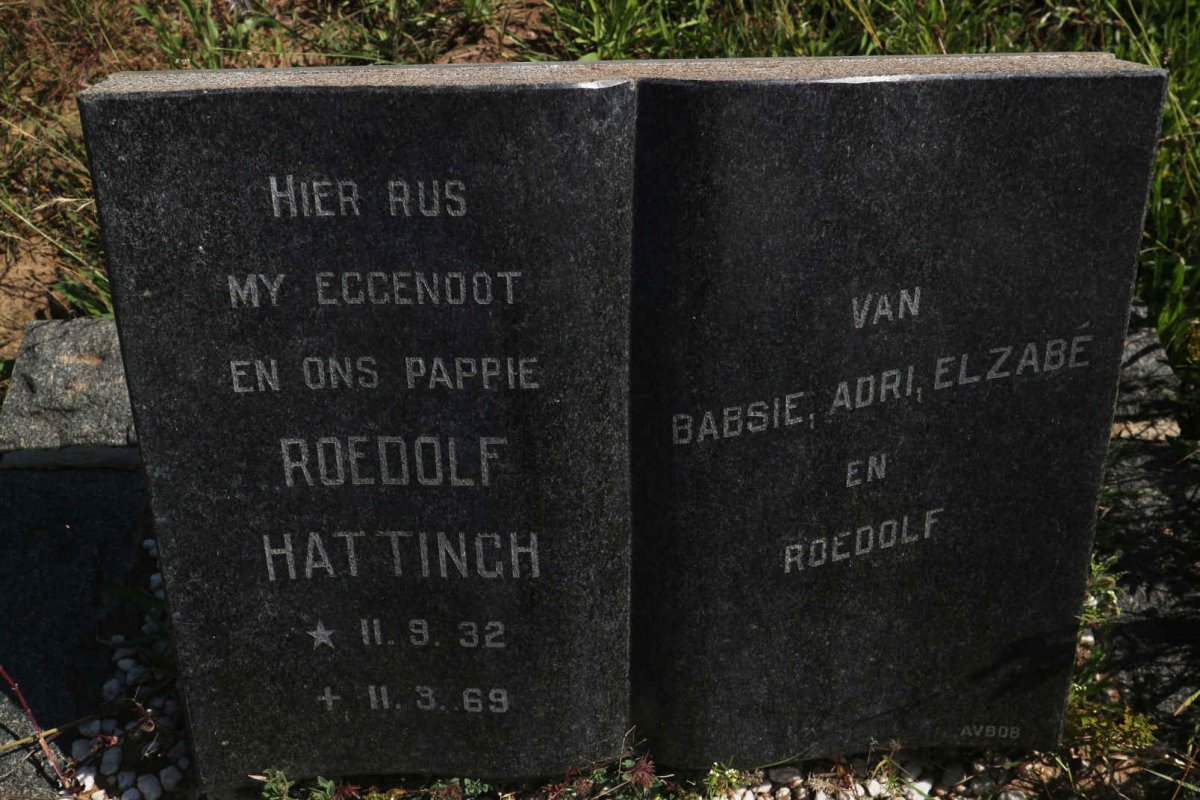 HATTINGH Roedolf 1932-1969
