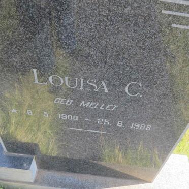 HOFFMAN Louisa C. nee MELLET 1900-1988