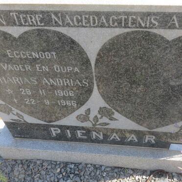 PIENAAR Zacharias Andrias 1906-1966 :: PIENAAR J.J. 1934-2011 _1