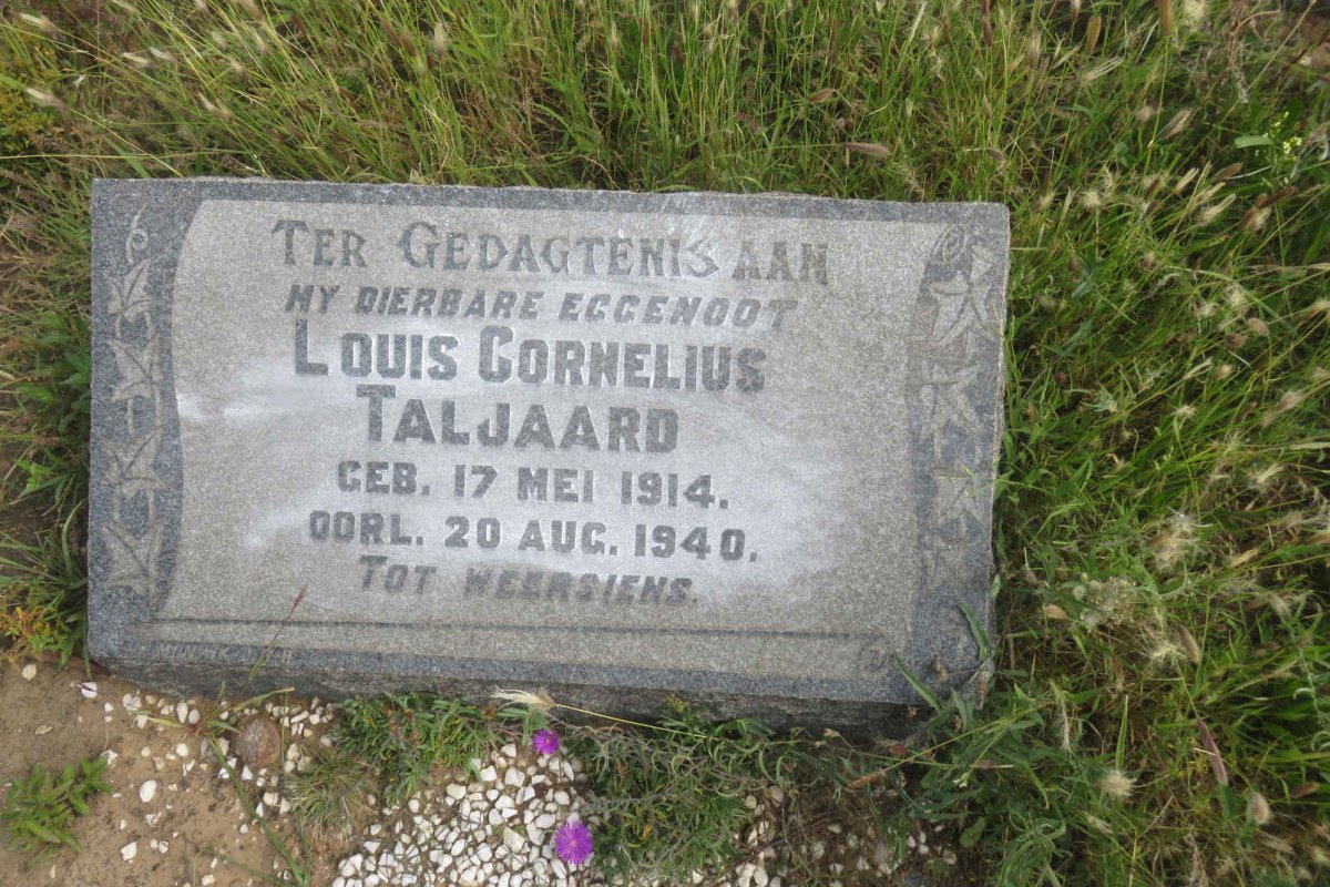 TALJAARD Louis Cornelius 1914-1940