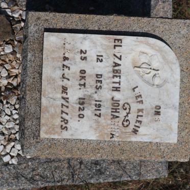 VLLRS Elizabeth Johanna, de 1917-1920