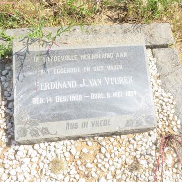 VUUREN Ferdinand J., van 1908-1954