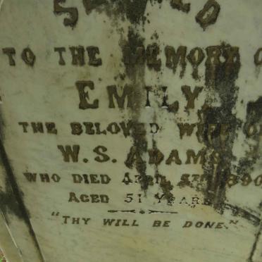 ADAMS Emily -1890
