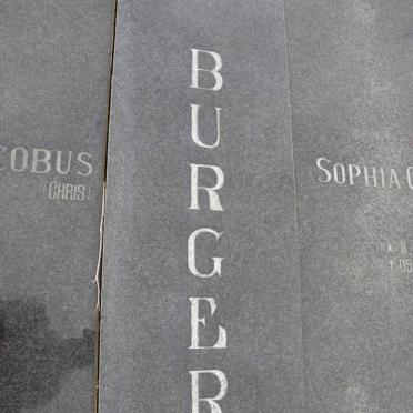 BURGER Christiaan Jacobus 1911-1996 &amp; Sophia Catherina 1923-1996