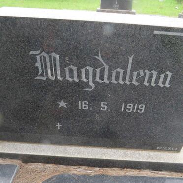 BURGER Magdalena 1919-