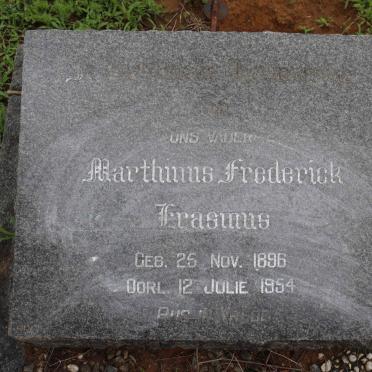ERASMUS Marthinus Frederick 1896-1954