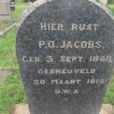 JACOBS P.?. 1869-1915