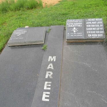 MAREE Johannes Petrus 1931-  &amp; Aletha Susanna 1937-2008
