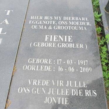 TALJAARD Jacob Cornelis 1912- &amp; Fienie GROBLER 1917-2009