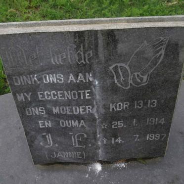 ? J.E. 1914-1997