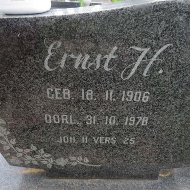 ? Ernst H. 1906-1978