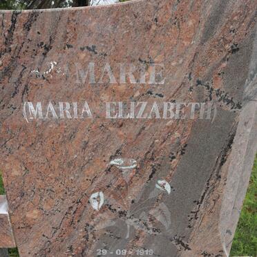 ? Maria Elizabeth 1919-1999