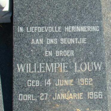LOUW Willempie 1962-1966
