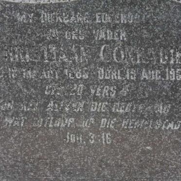 CONRADIE Christiaan 1885-1950