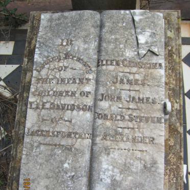 DAVIDSON Ellen Georgina :: DAVIDSON James :: DAVIDSON John James :: DAVIDSON Donald Steven :: DAVIDSON Alexander