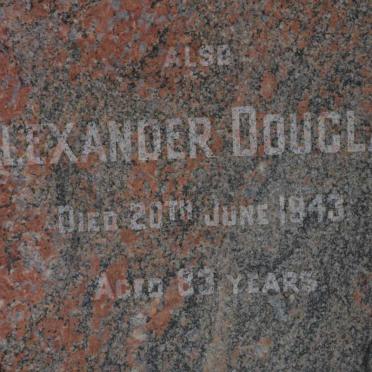 DOUGLAS Alexander -1943