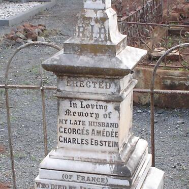 EBSTEIN Georges Amedee Charles -1894