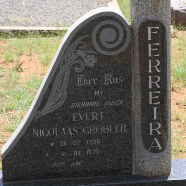 FERREIRA Evert Nicolaas Grobler 1838-1977